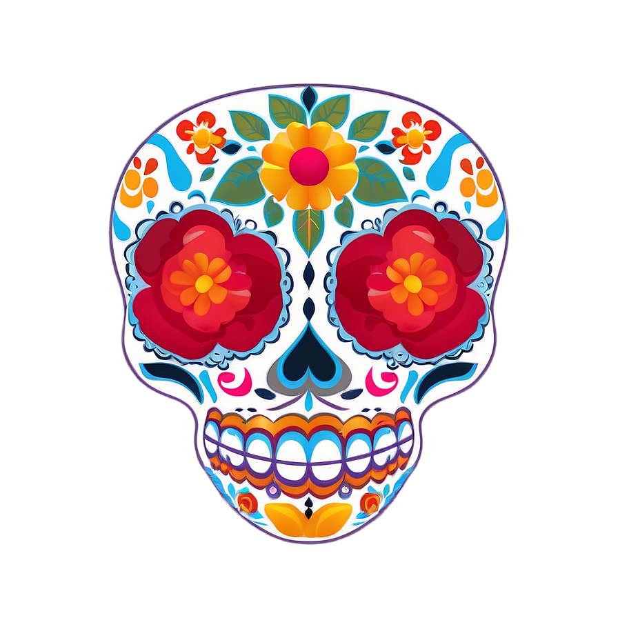 Dia De Los Muertos A PNG Image