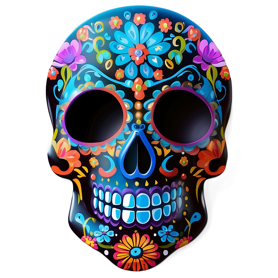 Dia De Los Muertos B PNG Image