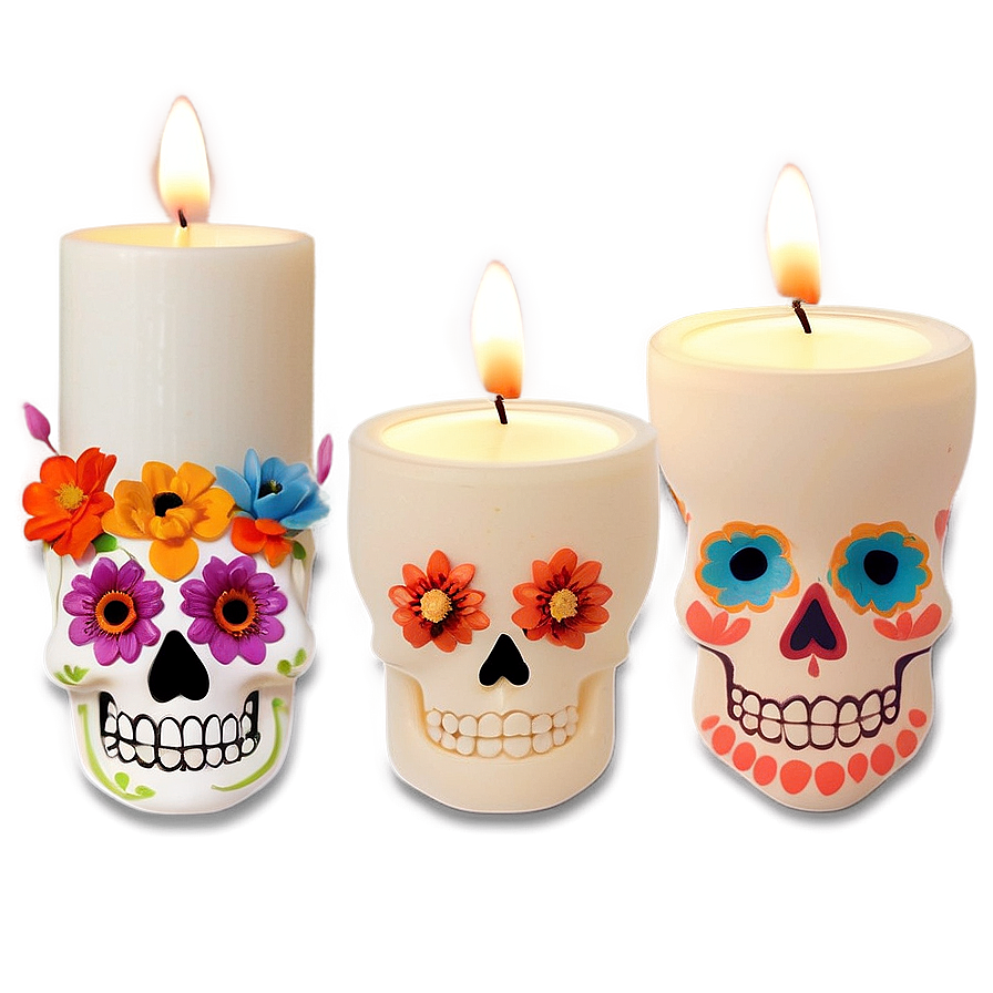 Dia De Los Muertos Candlelight Vigil Png 06112024 PNG Image