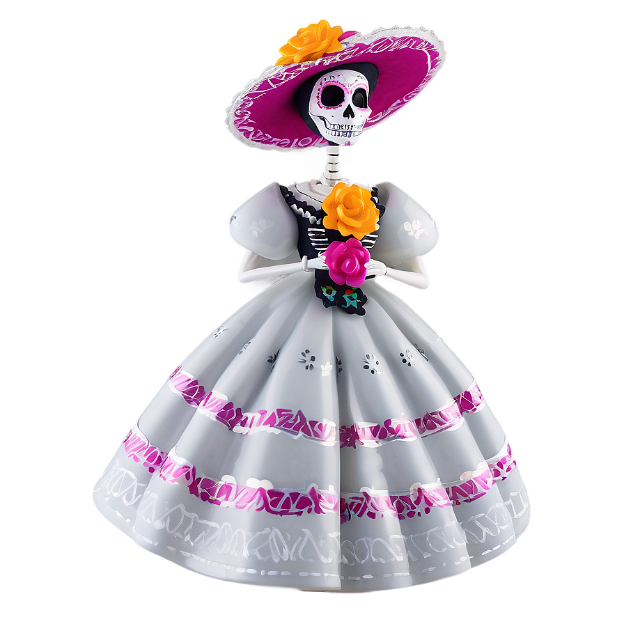 Dia De Los Muertos Catrina Figure Png 54 PNG Image