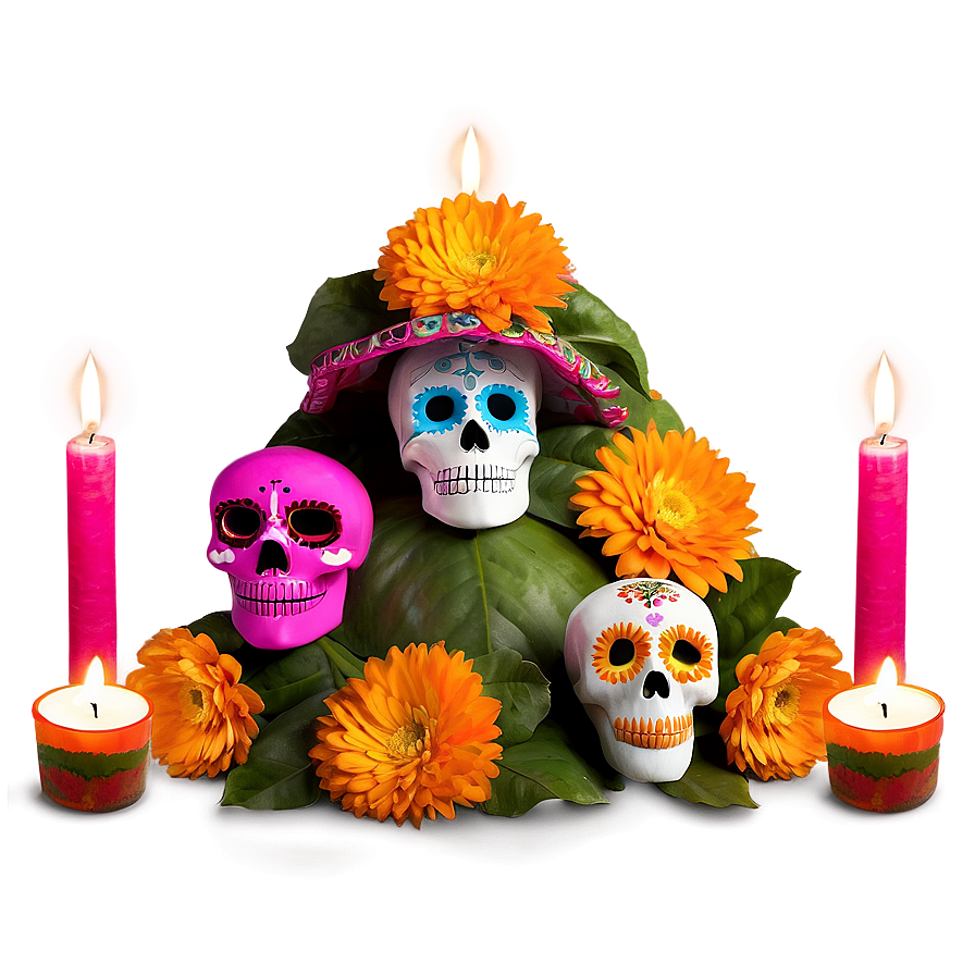 Dia De Los Muertos Commemorative Altars Png 06112024 PNG Image