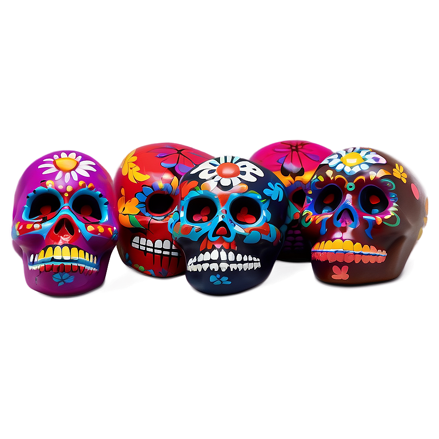 Dia De Los Muertos Nighttime Vigils Png Jqg35 PNG Image