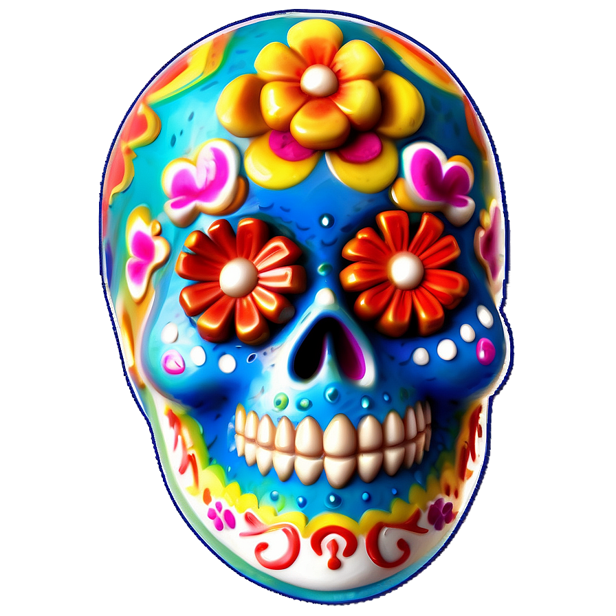 Dia De Los Muertos Symbolic Artifacts Png 87 PNG Image