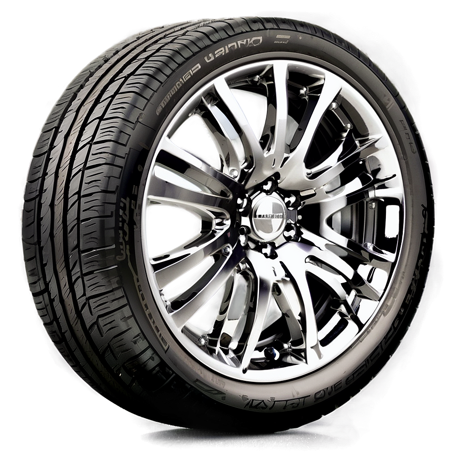 Diamond Cut Car Wheel Png 96 PNG Image