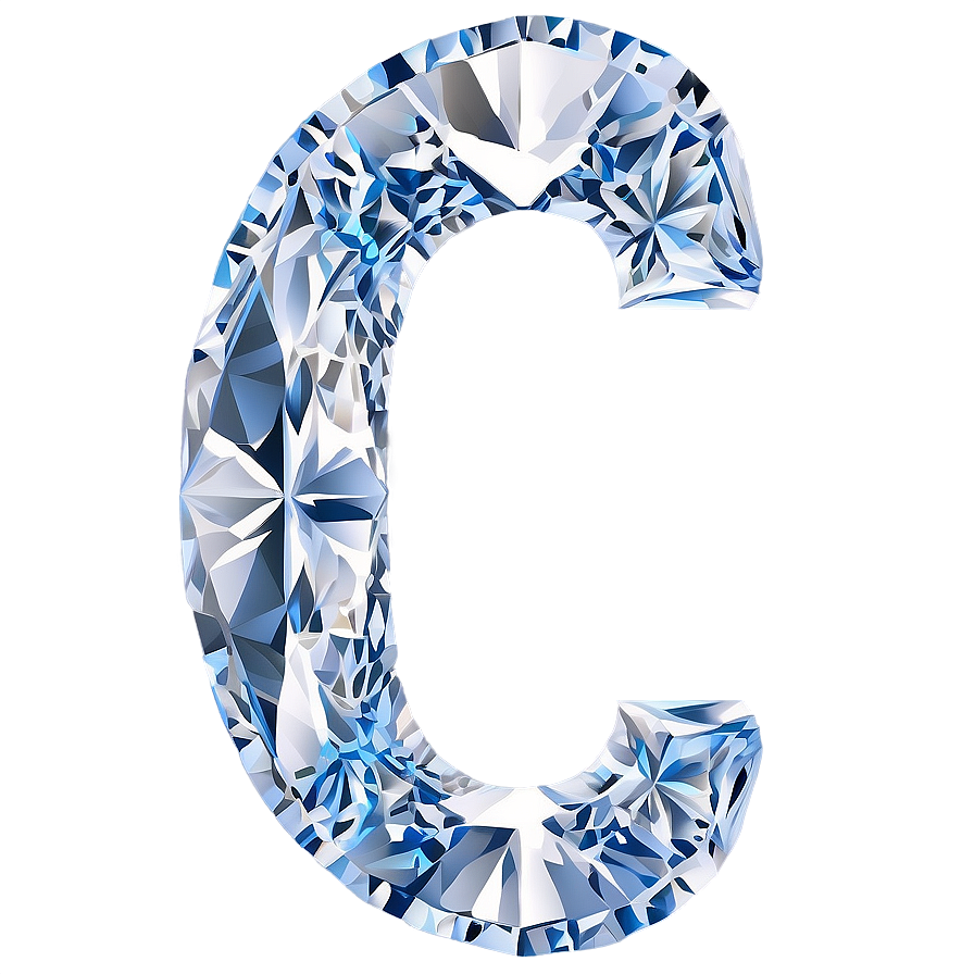 Diamond Letter C Png 06112024 PNG Image