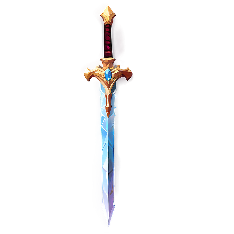 Diamond Sword For Game Design Png 05252024 PNG Image