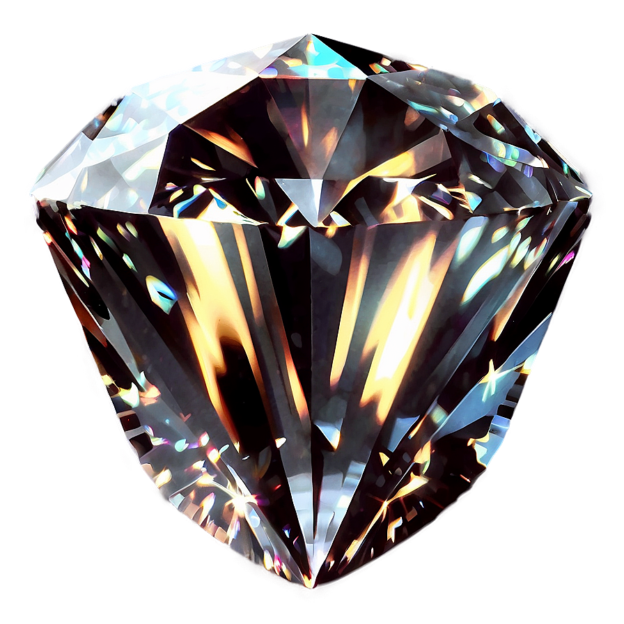 Diamond With Fire Effect Png 81 PNG Image