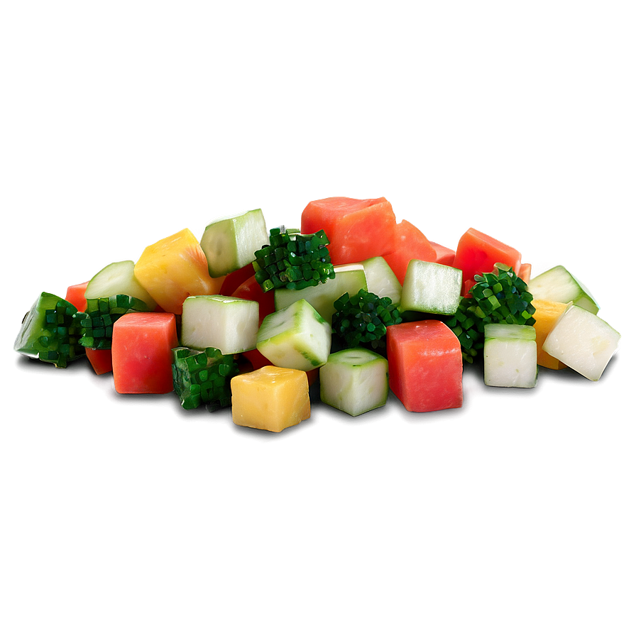 Diced Vegetables Png Yso PNG Image