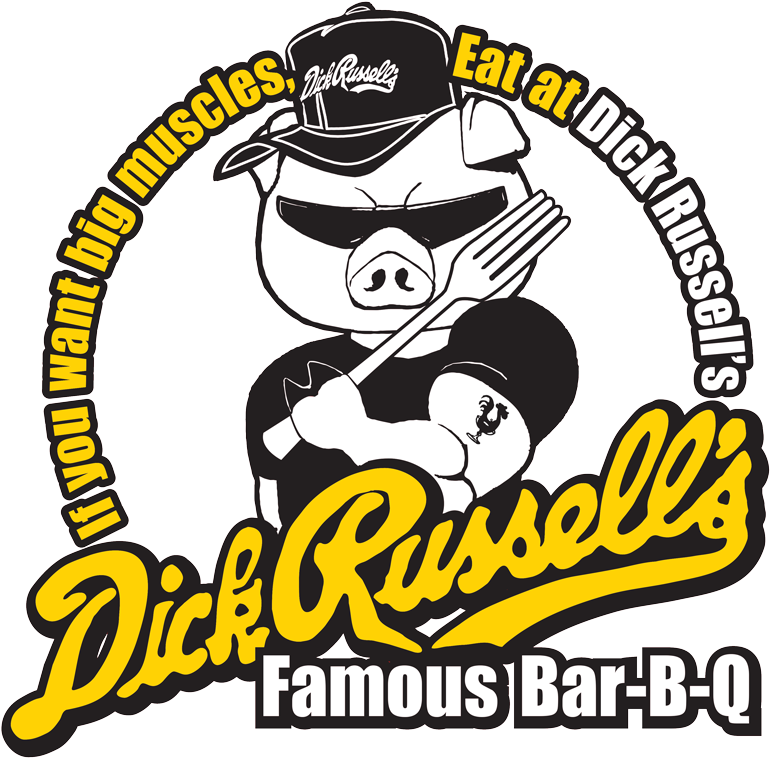 Dick Russells B B Q Mascot PNG Image