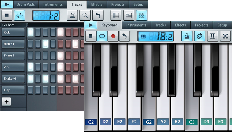 Digital Audio Workstation Interface PNG Image