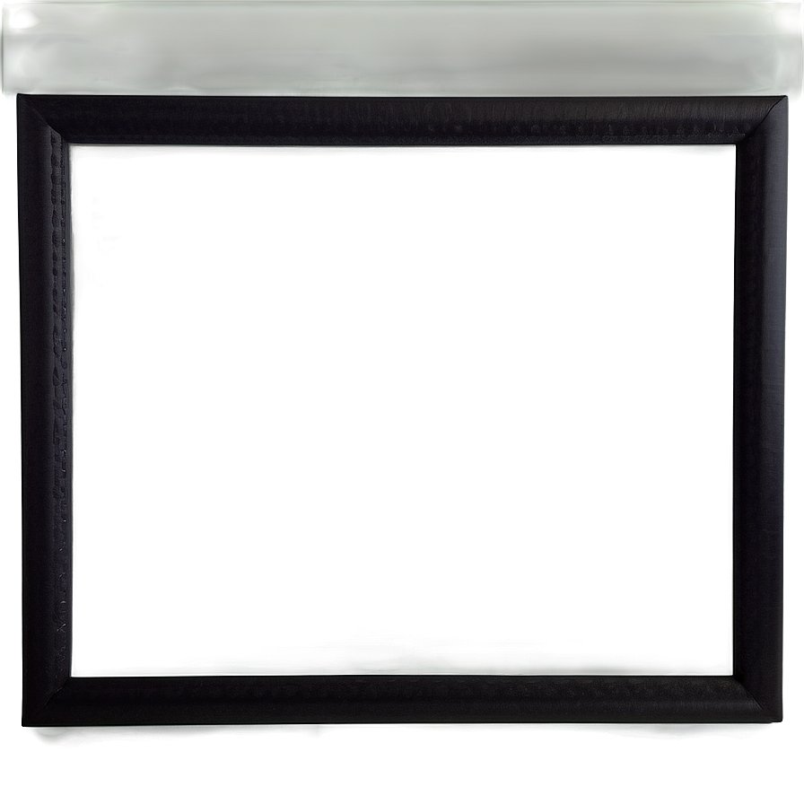 Digital Black Frame Png Akj PNG Image