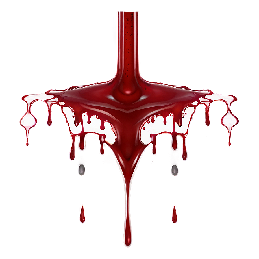 Digital Blood Drip Png Wbl PNG Image