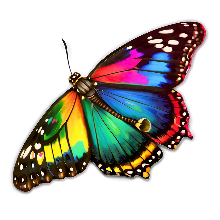 Digital Butterfly Png 22 PNG Image