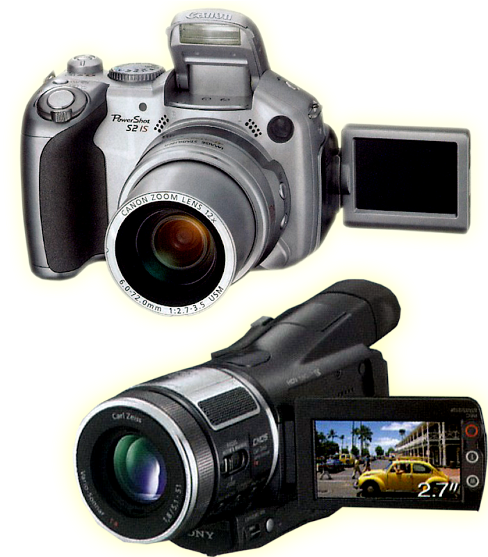 Digital_ Camera_and_ Camcorder_ Comparison PNG Image