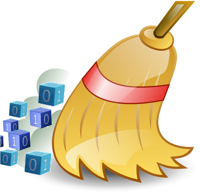 Digital Cleanup Illustration PNG Image