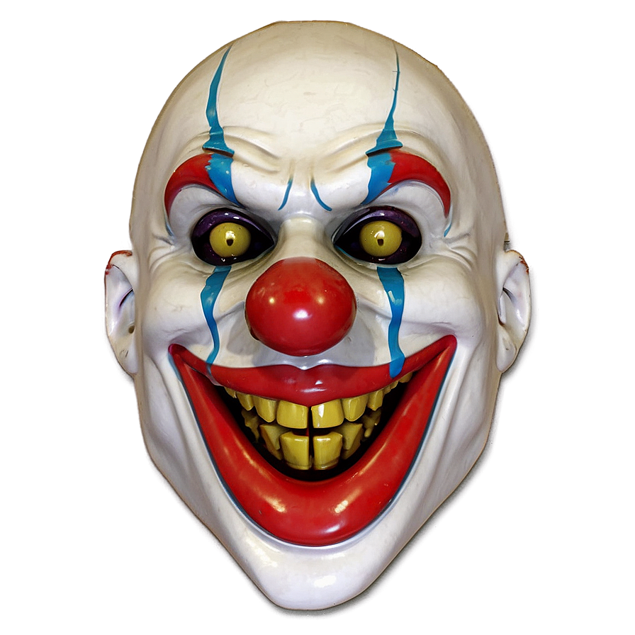 Digital Clown Mask Png Mqx28 PNG Image