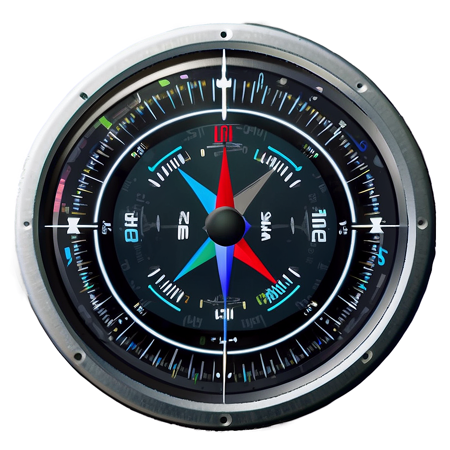 Digital Compass Interface Png Yxi75 PNG Image