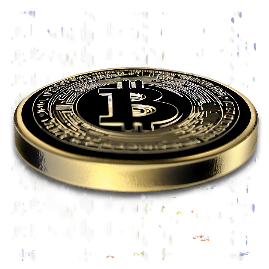 Digital Crypto Coin Png Psh55 PNG Image