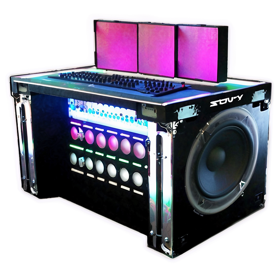 Digital Dj Booth Png 06132024 PNG Image