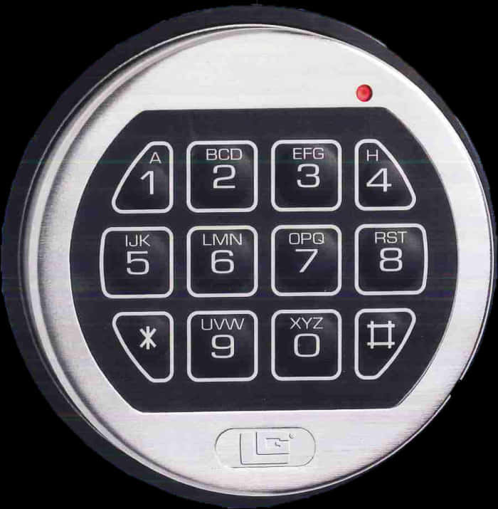 Digital Door Lock Keypad PNG Image