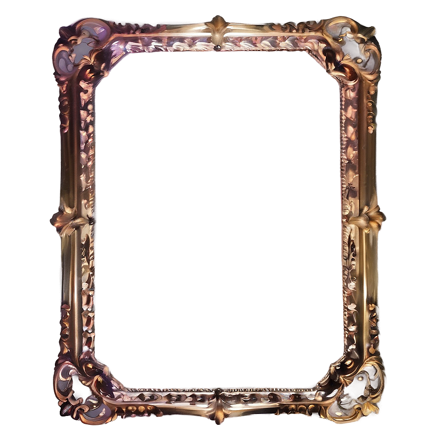 Digital Fancy Frame Png 06132024 PNG Image