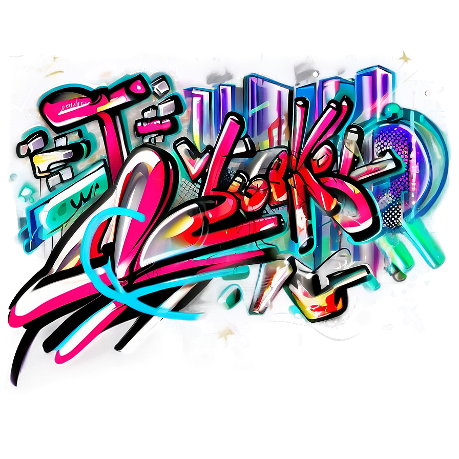 Digital Graffiti Png 6 PNG Image