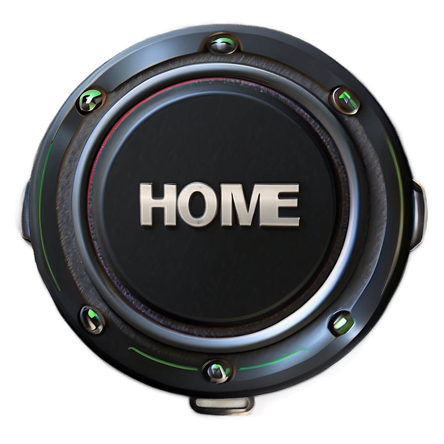 Digital Home Button Image Png 60 PNG Image