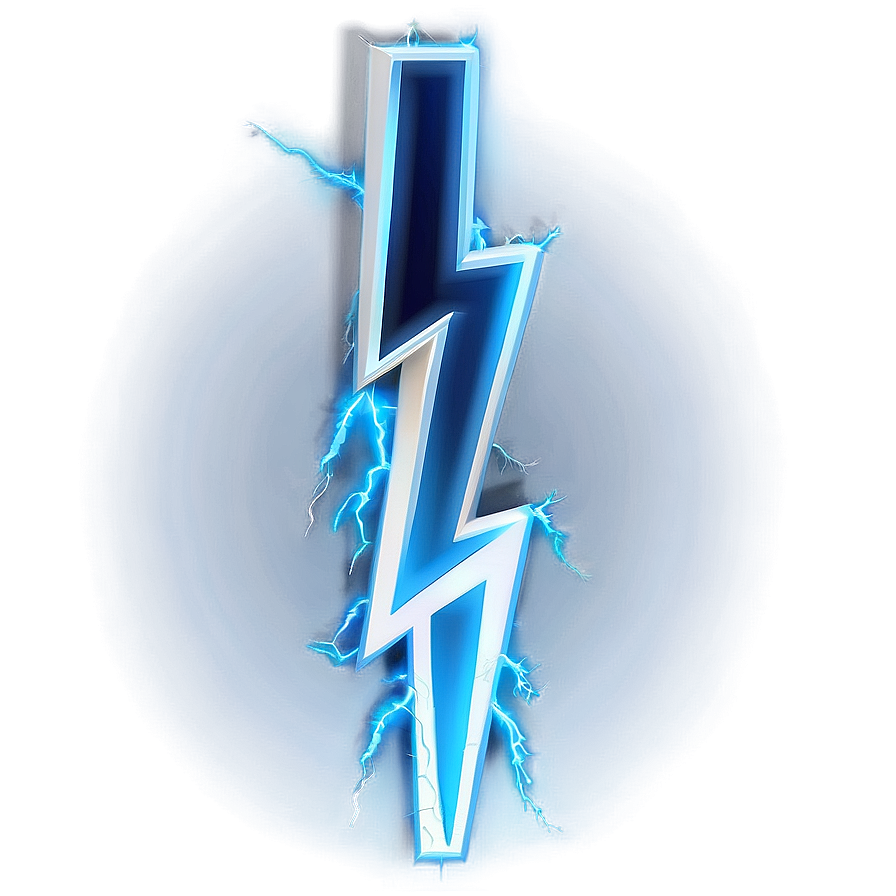 Digital Lightning Bolt Png Qen PNG Image