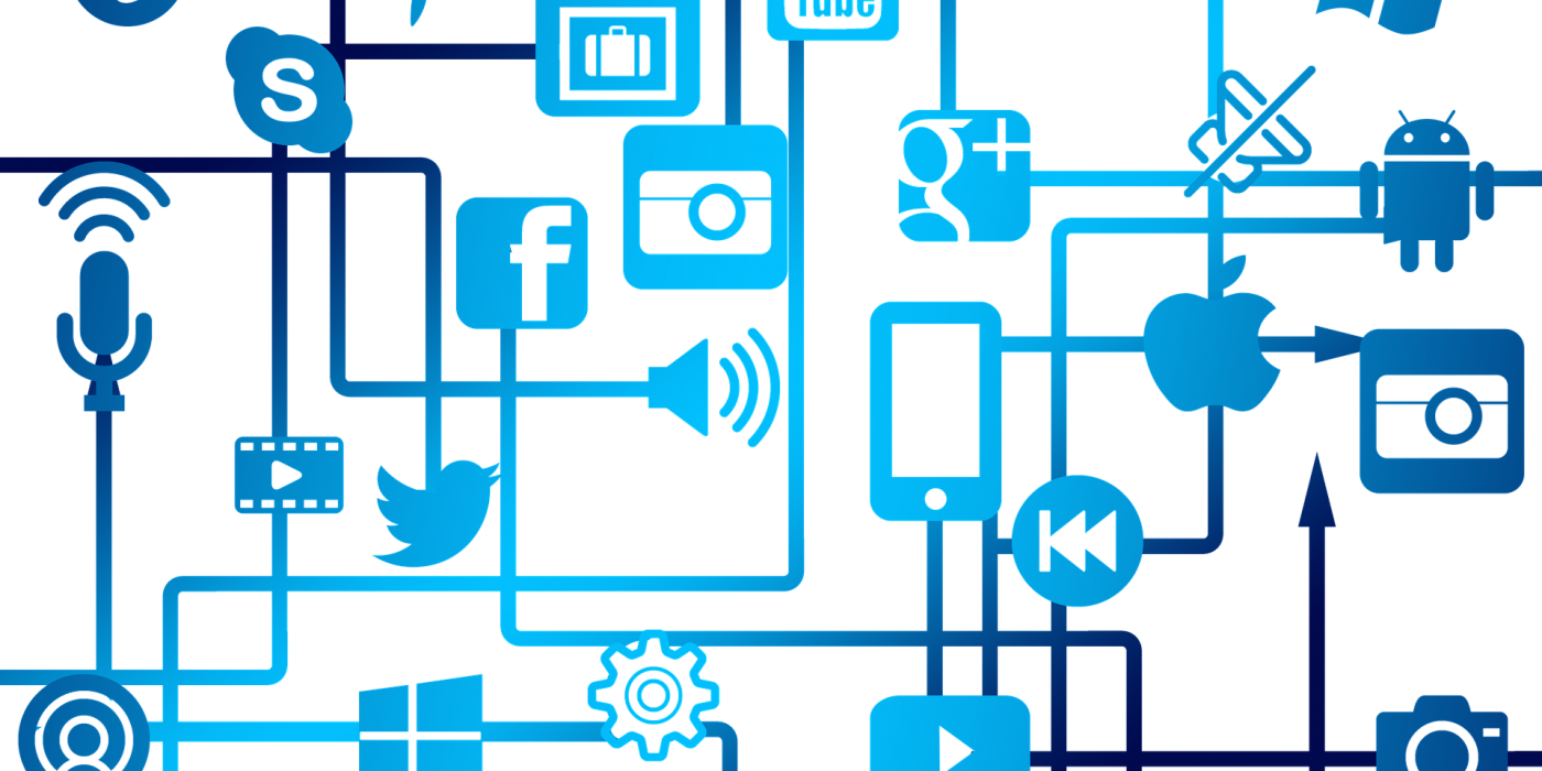 Digital Network Connectivity Concept PNG Image