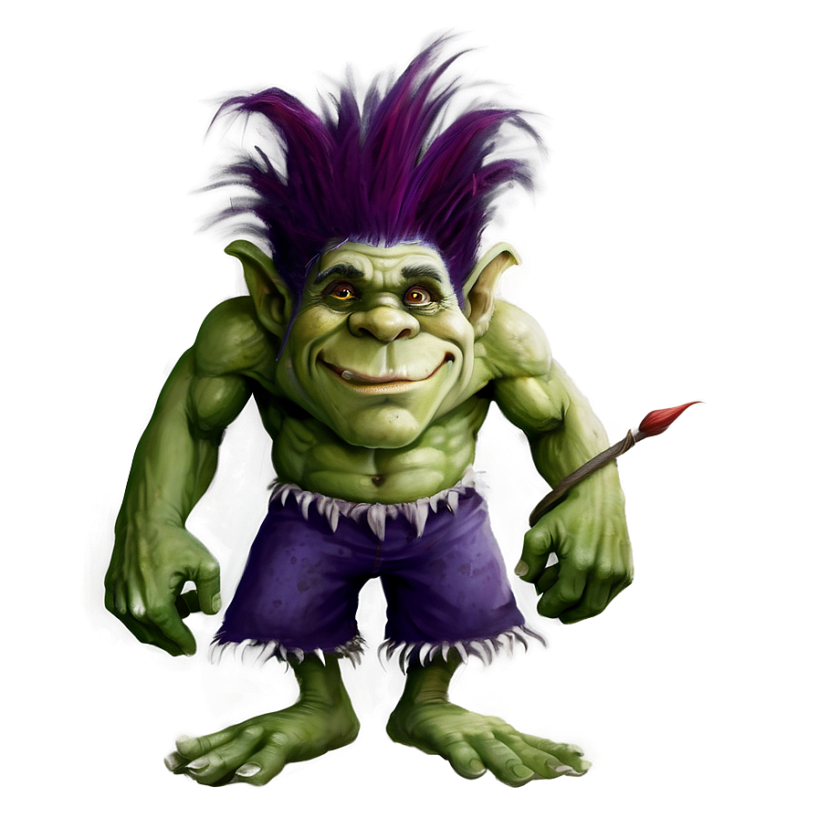 Digital Painting Troll Png 05232024 PNG Image