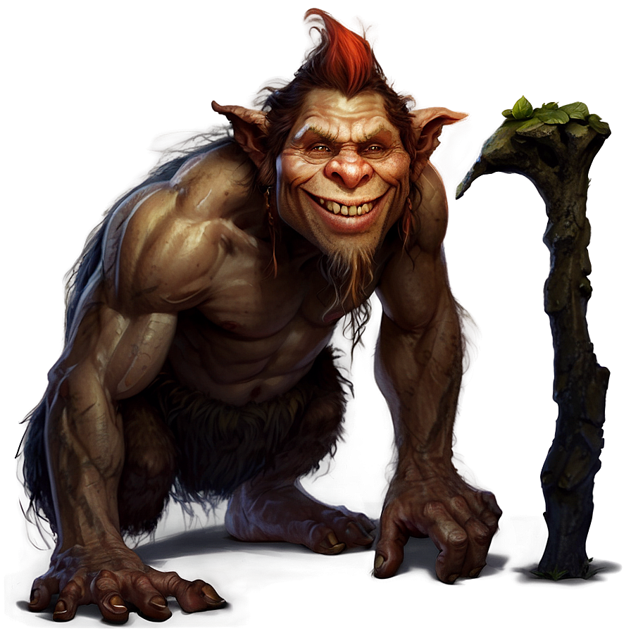 Digital Painting Troll Png 91 PNG Image