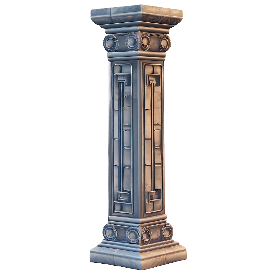 Digital Pillar Png 36 PNG Image