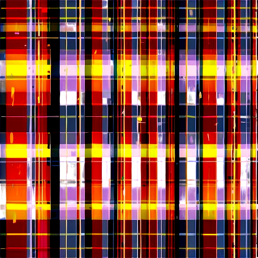 Digital Pixel Plaid Png Sxe70 PNG Image