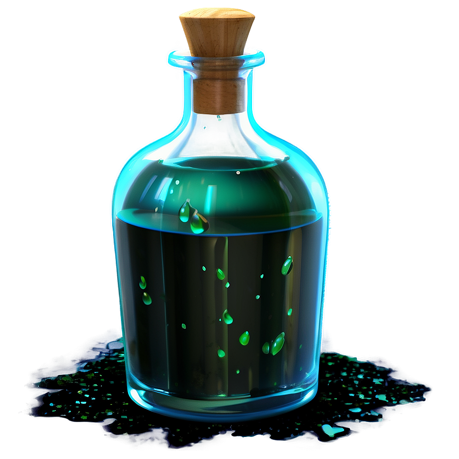 Digital Potion Bottle Png Yvp PNG Image