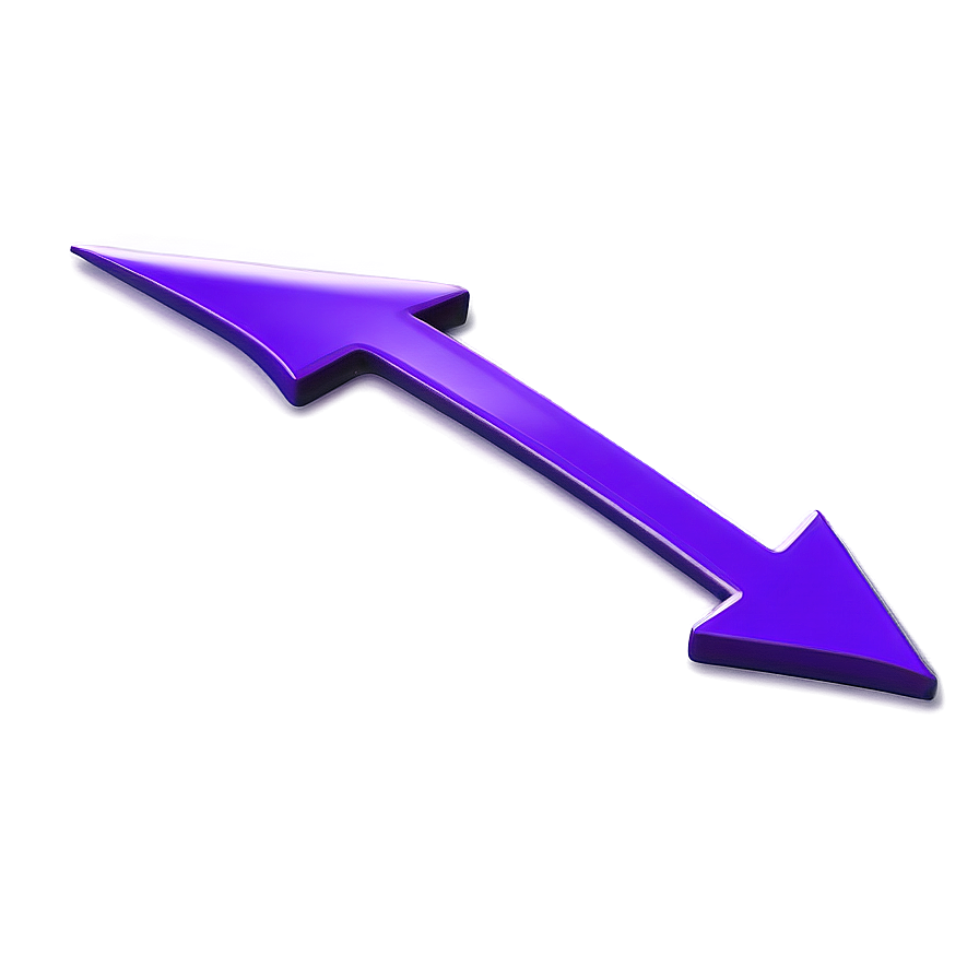 Digital Purple Arrow Png 80 PNG Image