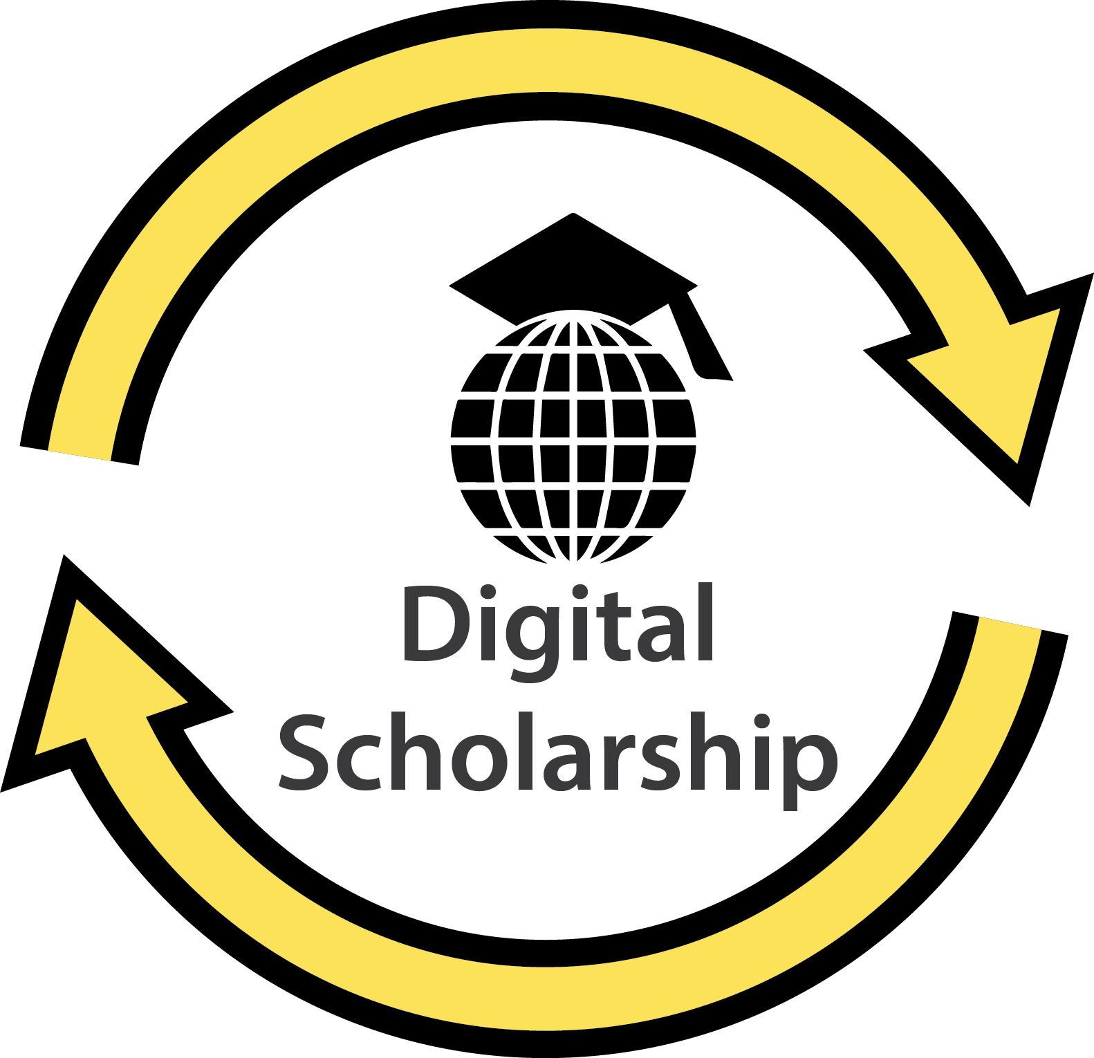 Digital Scholarship Cycle Logo PNG Image