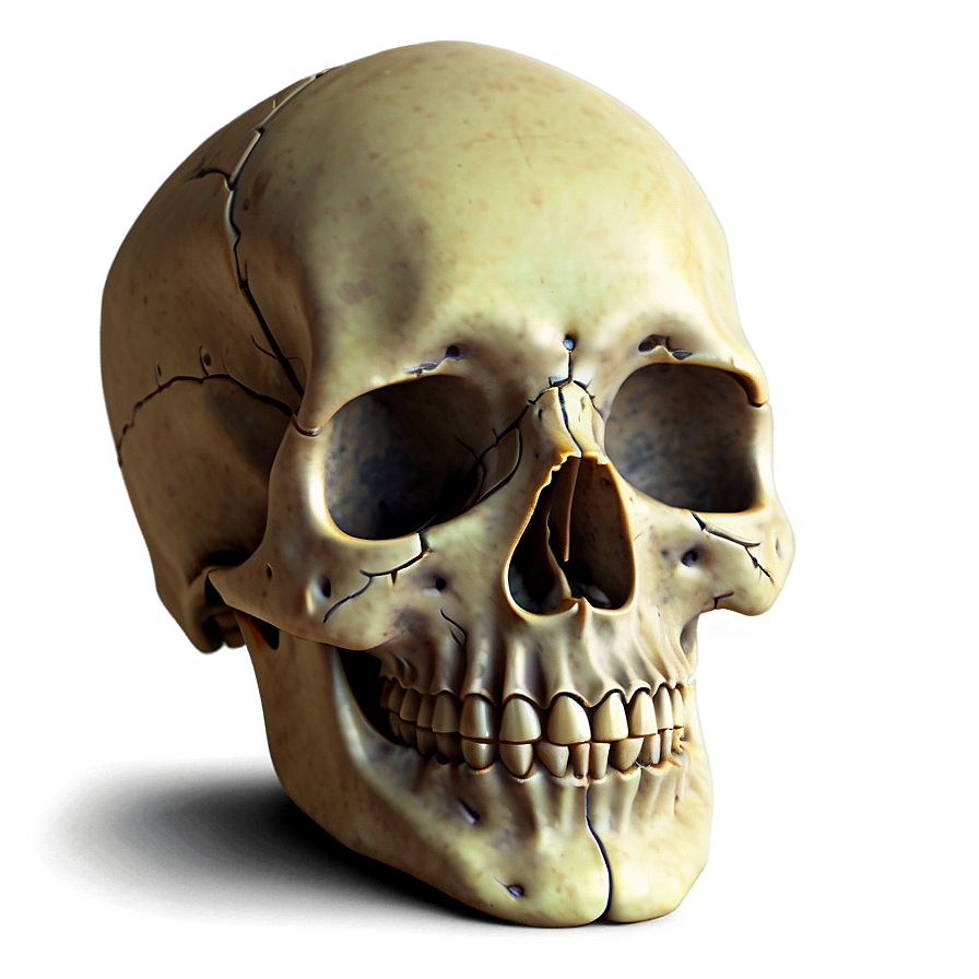 Digital Skull Drawing Png A PNG Image