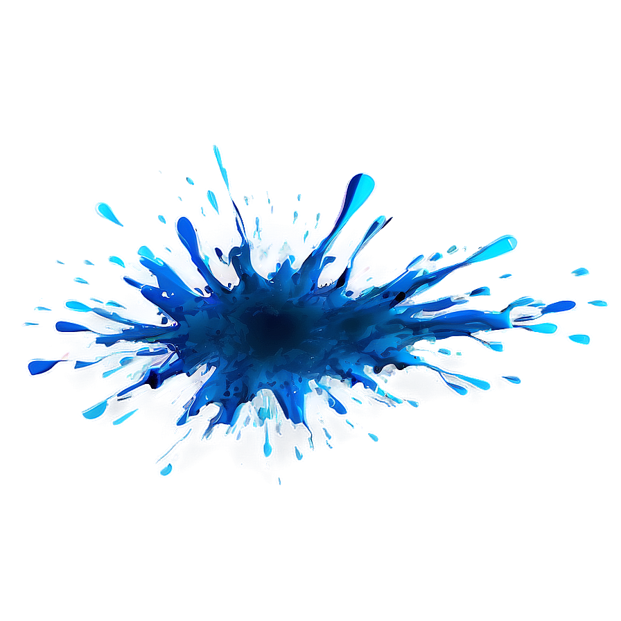 Digital Splash Effect Png Swh PNG Image