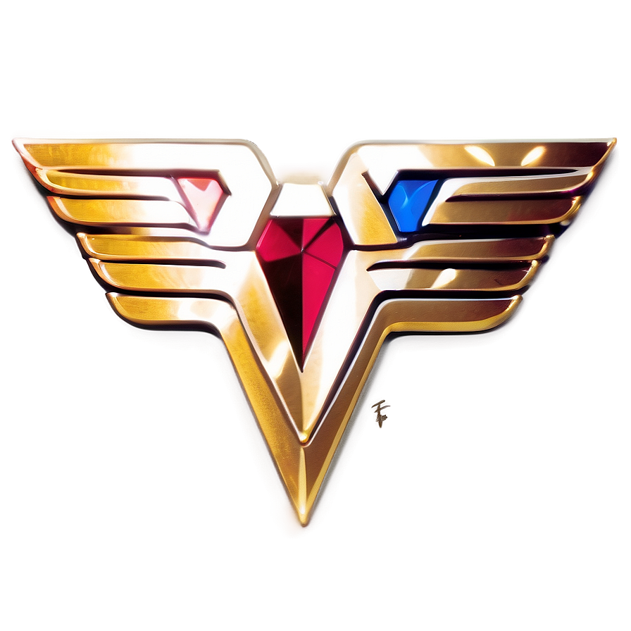 Digital Wonder Woman Logo Png 1 PNG Image