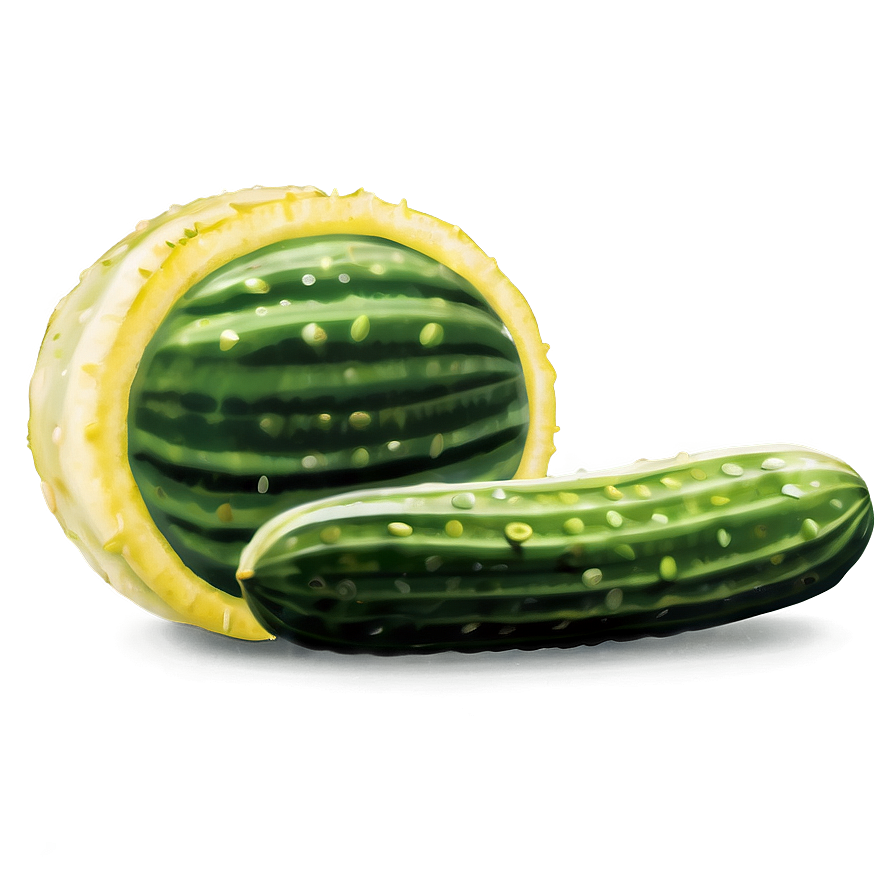 Dill Pickle Cucumber Png 06272024 PNG Image