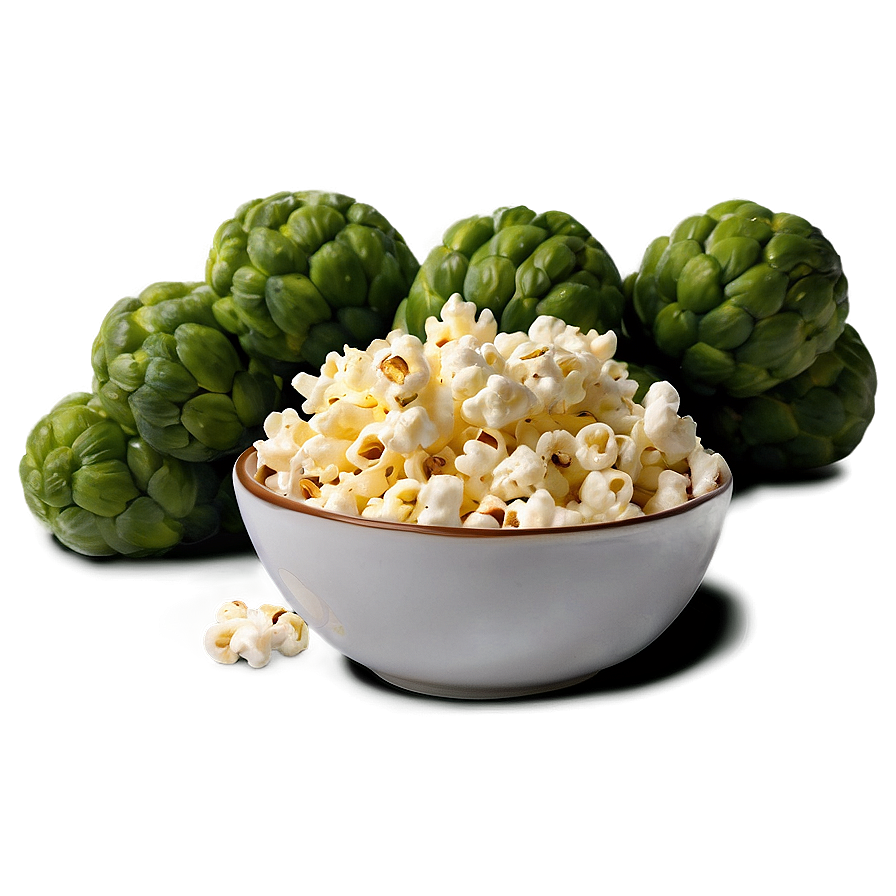 Dill Pickle Popcorn Png Qop26 PNG Image