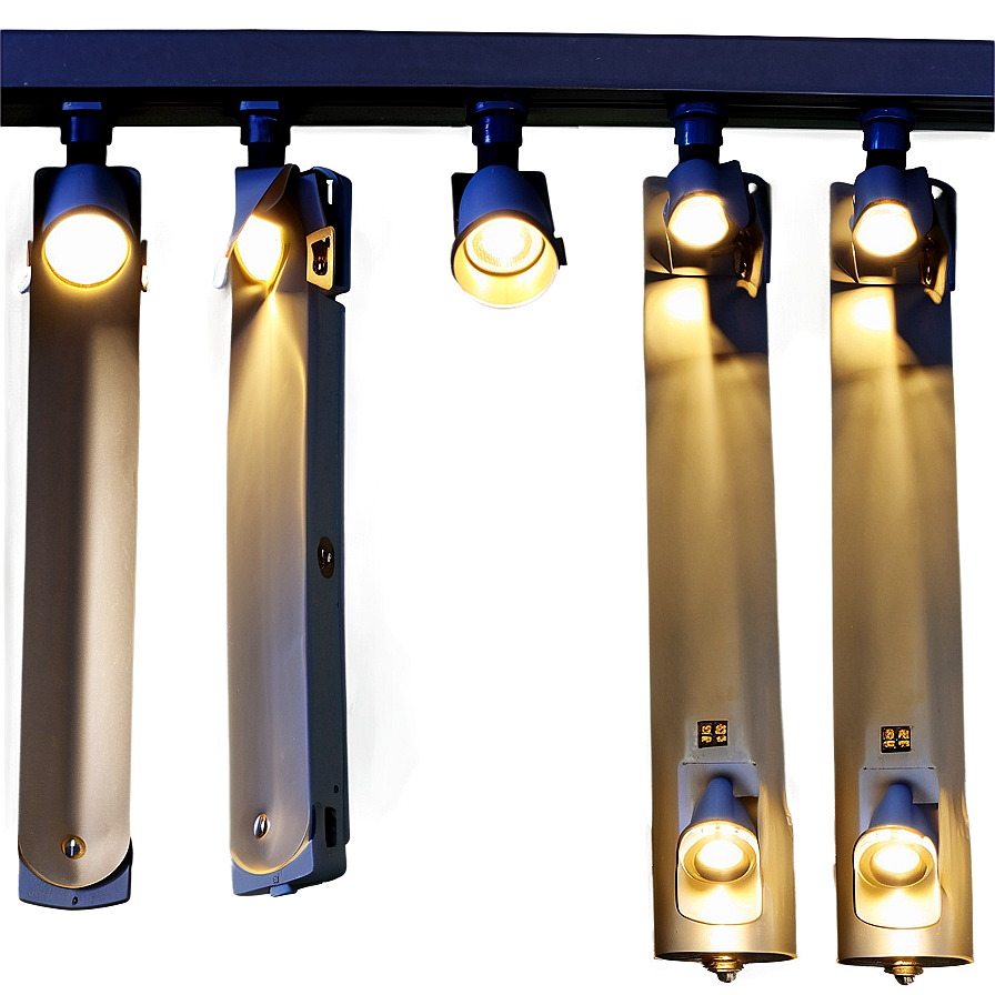 Dimmable Led Track Lighting Png 06202024 PNG Image