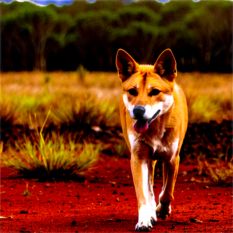 Dingo In Australian Outback Png 72 PNG Image