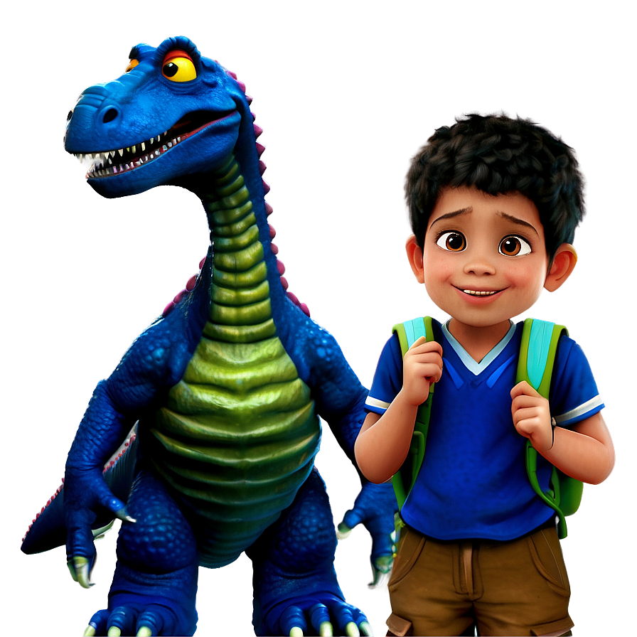 Dino School Kids Png Ywk PNG Image