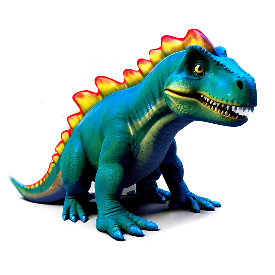 Dino Surfer Wave Png 06122024 PNG Image