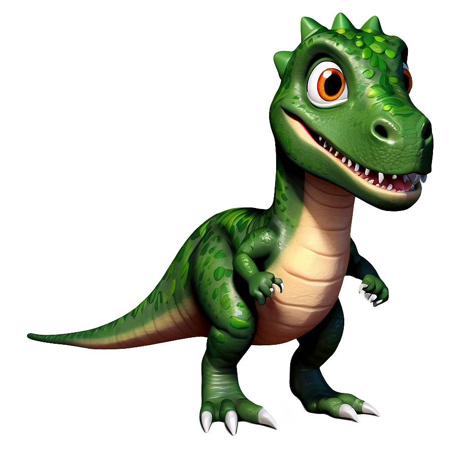 Dinosaur Cartoon Character Png Qce PNG Image