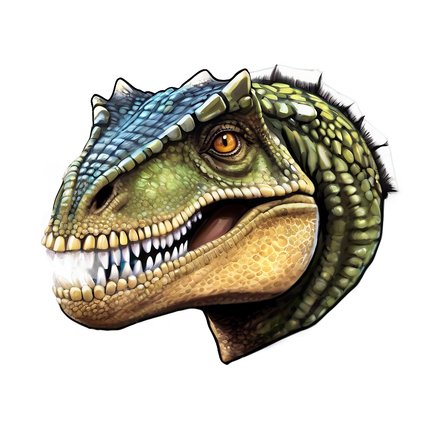 Dinosaur Head Illustration Png 06292024 PNG Image