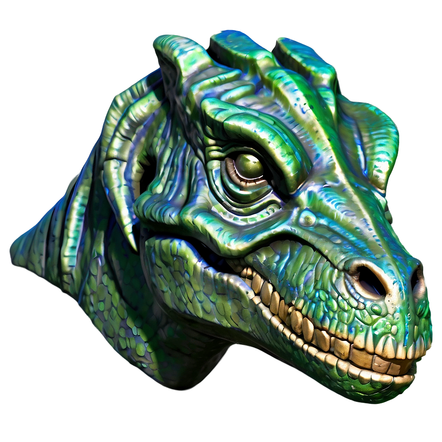 Dinosaur Head Sculpture Png 06292024 PNG Image