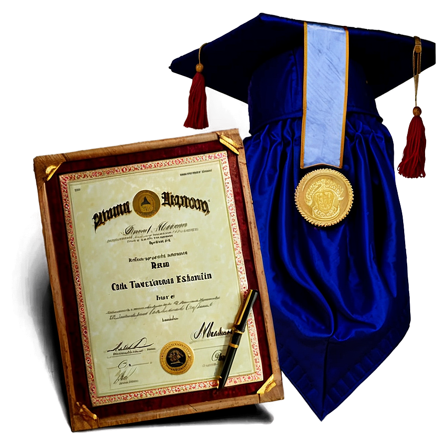 Diploma In Hand Png Onx93 PNG Image