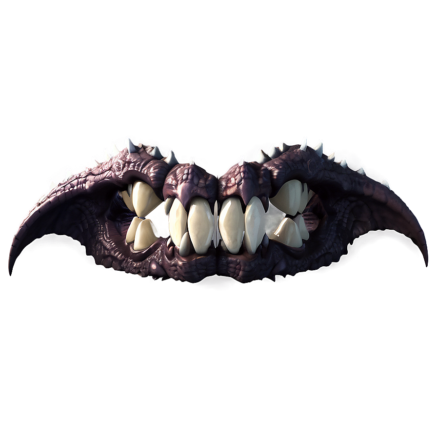 Dire Dragon Fangs Png Ulp13 PNG Image